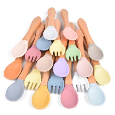 China Food Grade Minimalist Children's Tableware Baby Eating Bib Silicone Food Supplement Bowl Spoon Baby Suction Cup for sale