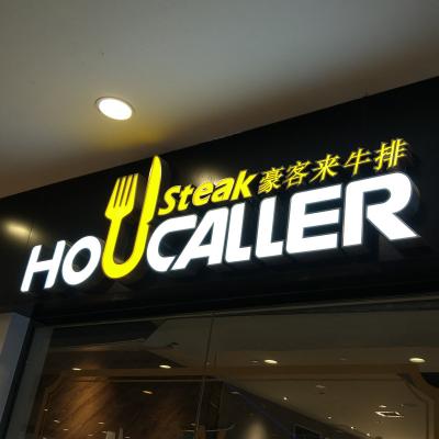 China Exterior Buildings Commercial Business Restaurant Signage Sign Board Designs for sale