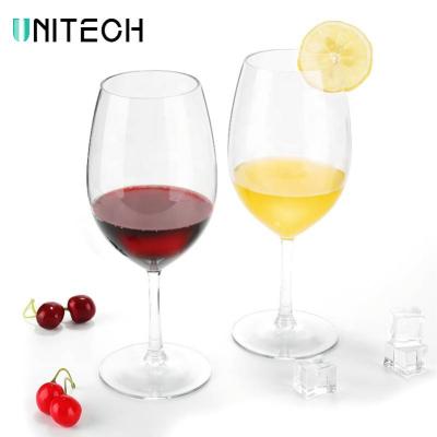 China Vintage Plastic Tumbler Wine Glass Goblets Premium Tritan Glass Tumbler Free Red Wine Cup Custom BPA Stem Wine Glass Tumbler for sale