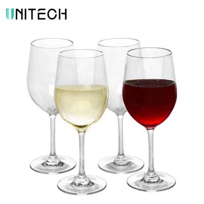 China Plastic Crystal Cup Tritan Glass Cup Wholesale Factory OEM/ODM BPA Free Luxury Red Wine Glass Tumbler Wine Glass Tumbler for sale