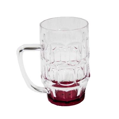 China China Factory Wholesale Plastic Wine Glass Tumbler Cup With Handle Tumbler With Handle Cup With Logo for sale