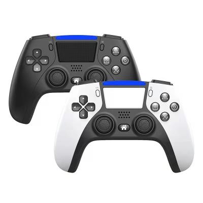 China New product PS4 gamepad P4 wireless gamepad six-axis programmable double-vibration PS5 appearance P-02 for sale