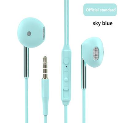 China In-ear In-ear 3.5 wire-controlled headsets, general-purpose headsets with microphones for gaming noise reduction wired headsets for sale