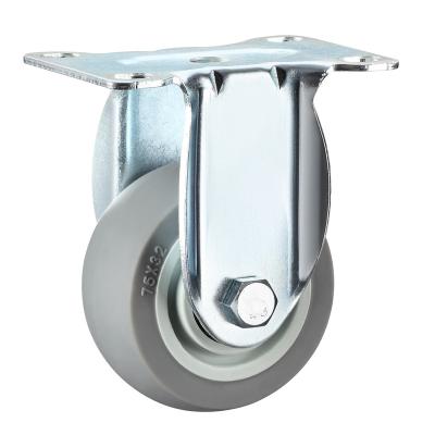 China Manufacturer Rigid Wheels 60kg - 2.5/3/4/5 Inch Swivel Light Duty Casters European TPR Casters 110kg for sale