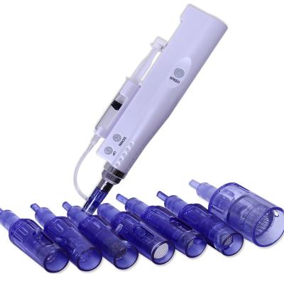 China Anti-hair Removal Radio Electric Microneedling Pen Cosmetics Derma Pen PRP Filling Injector for sale