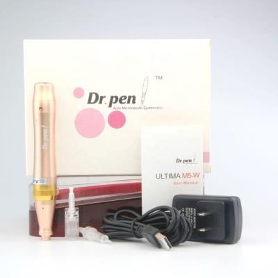 China Most popular Anti-puffiness skin care microneedle therapy Dr. pen m5 derma pen gold for sale