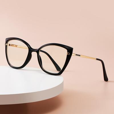 China Wholesale Fashionable New Myopic Prescription Reading Glasses Blue Light Blocking Sight For Women Custom Prescription Glasses Dropshipping for sale