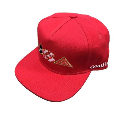 China COMMON Green Under Brim Snap Back Baseball Cap Hat Snapback Embroidery Solid Color Custom Embroidered Baseball Caps for sale