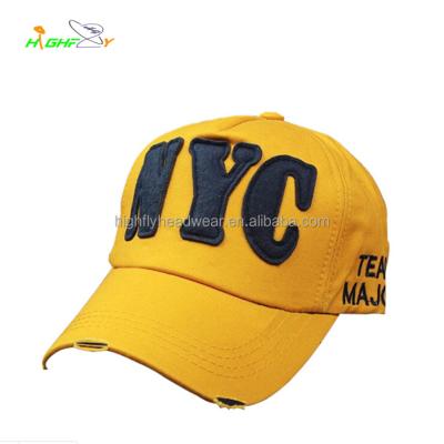 China COMMON Washed Vintage 5 Panel Felt Applique Embroidery Logo Baseball Cap Headwear Unstructured Recycling Custom Polo Hat for sale