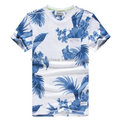 China Anti-pilling White Cotton All Over OEM High Quality Sublimation Printed Custom T Shirt 100% Cotton Printed T-Shirt Own Logo For Men for sale