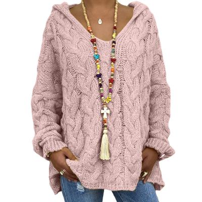 China 2021 Multicolor breathable hoodie plain knitted women plus size sweaters very fashion for sale