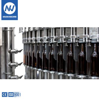 China Automatic 3 Beverage In 1 Carbonated Drink Glass Filling Machine for sale