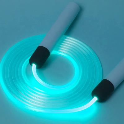 China Glow in the Night EASTOMMY ET-76JR07 Handle Fitness Ergonomic Exercise Control LED Head Light Up Colorful Glowing Jump Rope Jump Rope for sale