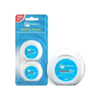 China For Home Use Flavor Eco Friendly Mint Floss Key Chain Tooth Shaped Floss Lush Dental Floss for sale