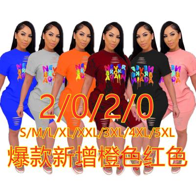 China New 2021 Summer Z11 QUICK DRY Stylish Casual Short 2 Piece Outfits Women Sets Two Piece Pink for sale