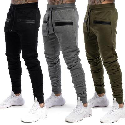 China Breathable Z15 Muscle Fitness Pants Men's Sports Casual Pants Stretches Slim Pants Running Training Pants for sale