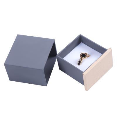 China Fashion Jewelry Packing Box Ring Earrings Sliding Paper Cardboard Paper Drawer Jewelry Box Manufacturer Items for sale