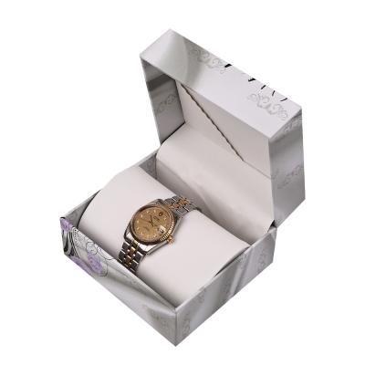 China Manufacturer Luxury Printing Paper Double Watch Box Display Storage Eco - Friendly Jewelry Gift Box for sale