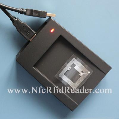 China HF ISO15693 RFID Reader support window / liunx / android CR508DU for sale