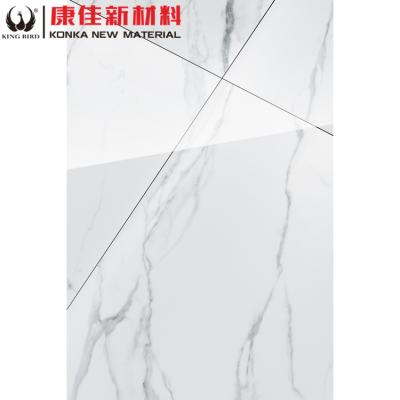 China Luxury professional design Calacatta countertops kitchen counter tops wallpaper 3d stone nano crystallized glass stone for sale