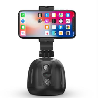 China Hot Selling Universal Adjustable Phone Gimbal Stabilizer 360 Degree Rotation Automotive AI Face Tracking Phone Smart Shooting Bracket for sale