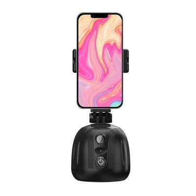 China Adjustable 360 ​​Rotation AI Intelligent Auto Tracking Phone Holders to Make Photo with Light and Face Tracking Gimbal Phone Holder for sale