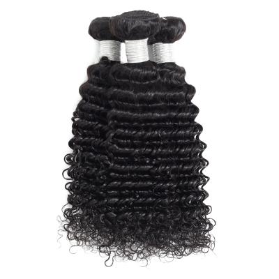 China Deep Wave Hair Bundles Vendors Indian Mink Raw Human Lace Frontal Closure Pre Plucked 100% Unprocessed Human Hair Extensions for sale