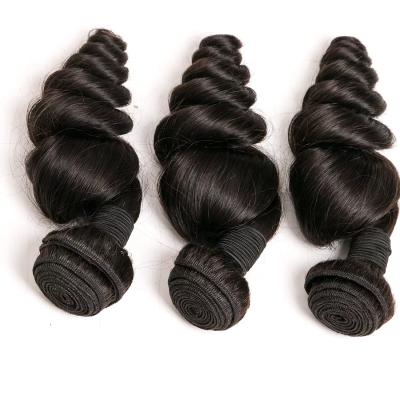 China Free Sample Loose Wave Hair Bundles Loose Wave Bundles With Lace Headbands Weave Peruvian Bundles And Brazilian Hair Loose Wave for sale