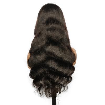 China Loose Wave Wig For Black Women With Baby Hair 28 Inch Lace Front Human Hair Brazilian Silk Base Original Wigs for sale