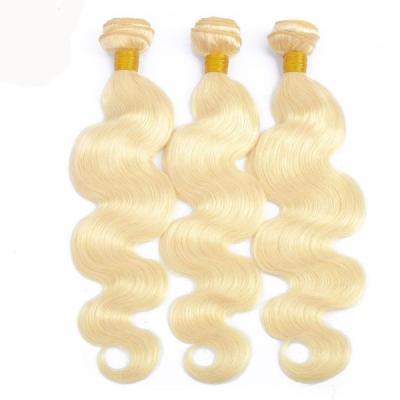 China Factory Price 613 613 Blonde Body Wave Virgin Human Hair Cuticle Aligned Raw Human Virgin Hair Bundles Body Wave Factory Price 613 613 for sale