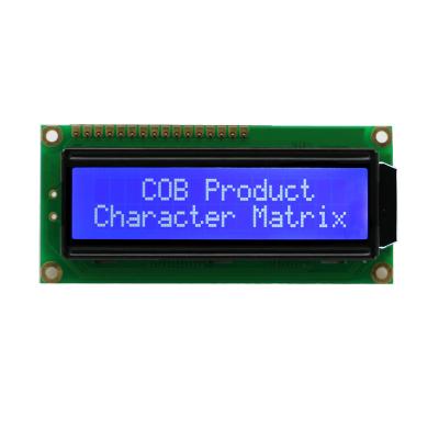 China OEM standard mono character lcd module character lcd display module STN product character lcd display for sale