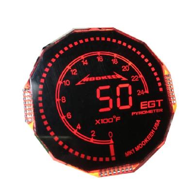 China Industrial Application Custom 7 Segment TN LCD Display For Motorcycle Tachometer for sale