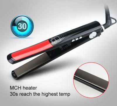 China COSHARE Ceramic Ion Hair Straightener Nenoplastia Hair Straightening Iron Negative Straightener for sale