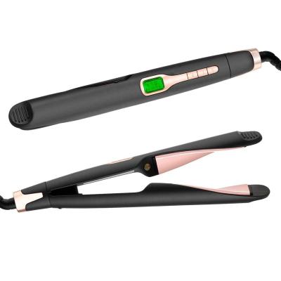 China COSHARE OUTDOOR New 2 in 1 Hair Straightening Splint Electric Iron Twisted Curling Hair Straightening and Curling Iron for sale