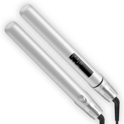 China COSHARE Outdoor Hair Straightener Professional Keratin Treatment Silver Bullet Iron Hair Straightener and Curler for sale