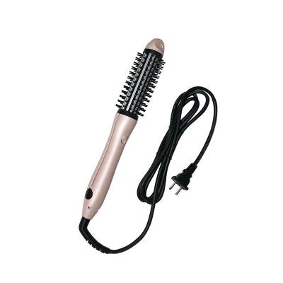 China COSHARE Outdoor Professional 2 in 1 Electric Hair Curling Comb Ladies Hair Straightener and Hair Curler for sale