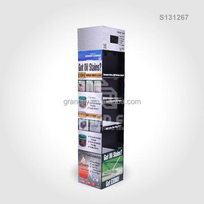 China Wholesale Single Sided Cardboard Display Floor Cardboard Display Stand For LCD Screen for sale