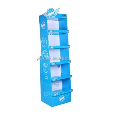 China Customized 2021 POS Floor Display Stand Merchandise Display Stand For Sale for sale