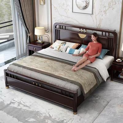 China Luxury Chinese wedding single bed air pressure storage bed double sofa bed light solid wood beds for sale