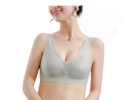 China Women's QUICK DRY bras push up yoga latex sports wireless bra for sale