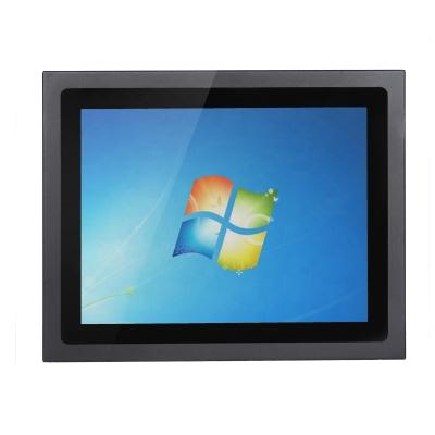 China Windows 7 Industrial Panel PC Led Touch Screen Black Multifunctional 21 inch for sale