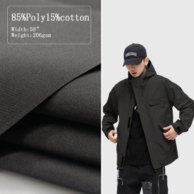 China Breathable Waterproof Microfiber Fabric 85%polyester 15%cotton Super Soft Fabric Anti-Static for sale