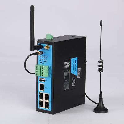 China Wireless industrial modem sms gateway dual sim 3g 4g lte rj45 router TG451 for sale