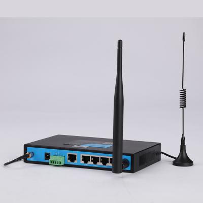 China Industrial RJ45 Load Balancing Dual Sim 4G LTE Wifi Router TR341 for sale