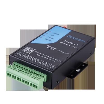 China smart serial 3g modem with rs232 rs485 digital input analog input for water pumpe weather station TD210-W for sale