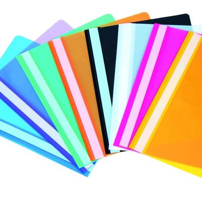 China 100% Eco-friendly China Factory PP Presentation Folder Report Folders For Office Stationery Business Folder Flat File for sale