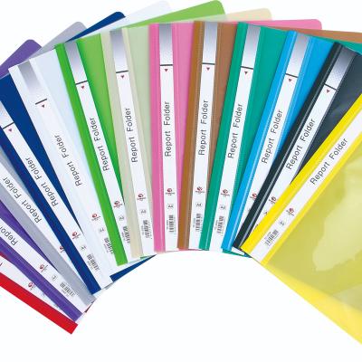 China Eco-friendly High Quality Plastic Business Stationery A4 PP Report Cover Editing File for sale