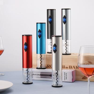 China 2022 Amazon Viable Success New Arrival Electric Wine Corkscrew Opener Gift Set Automatic Wine Opener With Foil Cutter for sale