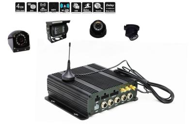 China Video de Digitaces del SD del coche móvil dual de la tarjeta DVR AHD 720P 3G 4G WIFI GPS en venta