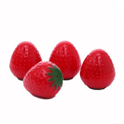 China Cute Strawberry Fruit Lip Balm Waterproof Lip Balm Stick For Lip Balm Moisturizing Waterproof Lipstick Kids Fruit Fruit Flavor Lip Hydration Care for sale